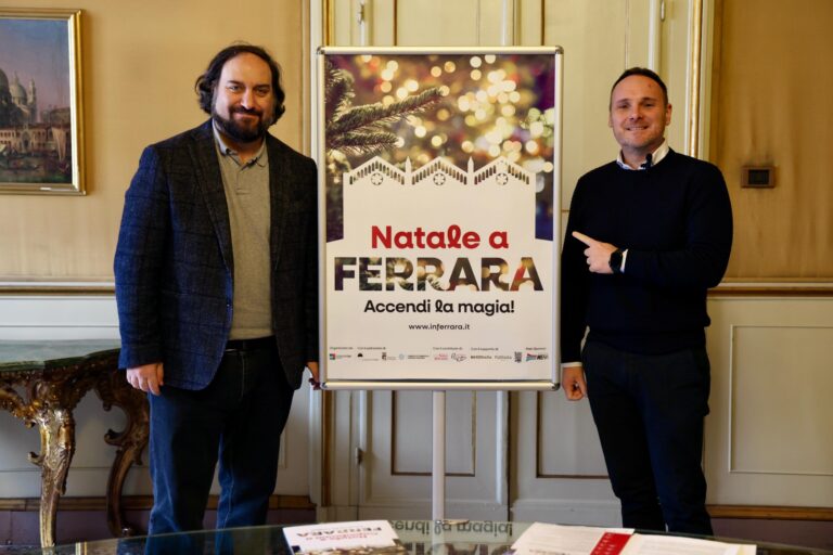 Natale a Ferrara 2024_1 Luca Cimarelli e Matteo Fornasini