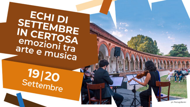 Banner Echi di Settembre 2026 in Certosa