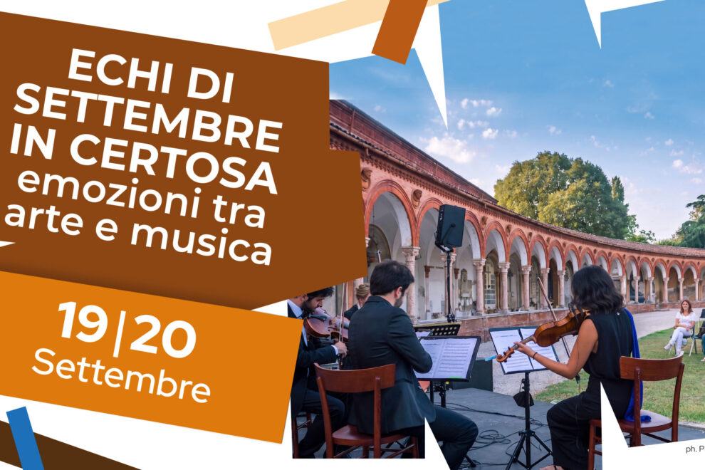 Banner Echi di Settembre 2026 in Certosa Banner Echi di Settembre 2026 in Certosa